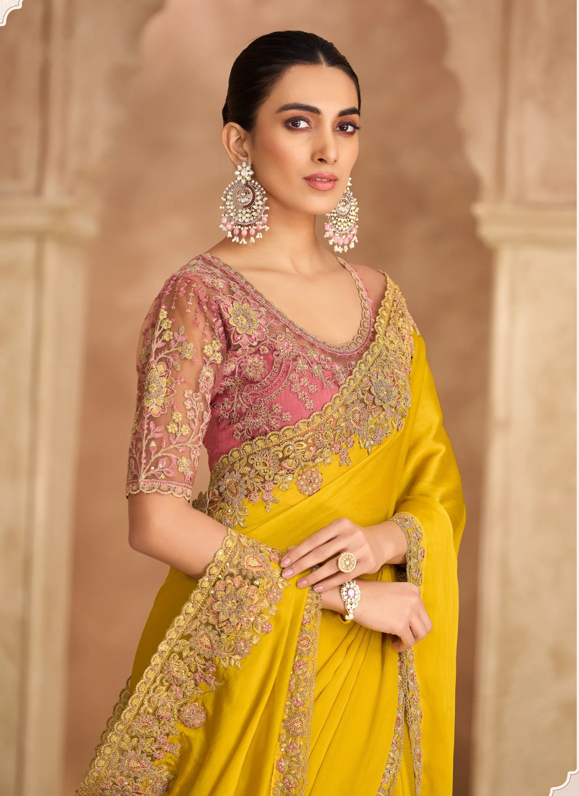 Elegant Designer Party Wear Saree